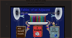 Desktop Screenshot of fablesofadjacentreality.com
