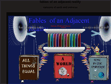 Tablet Screenshot of fablesofadjacentreality.com